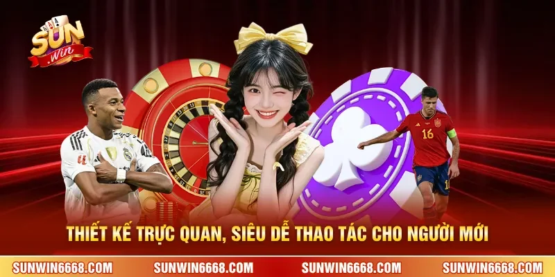 Thiết kế trực quan, siêu dễ thao tác cho người mới